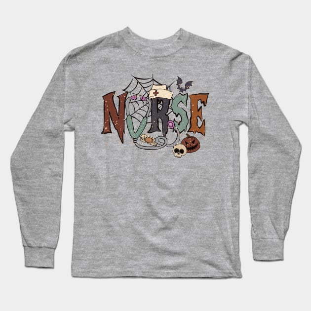 Nurse Halloween Costumes Long Sleeve T-Shirt by Teewyld